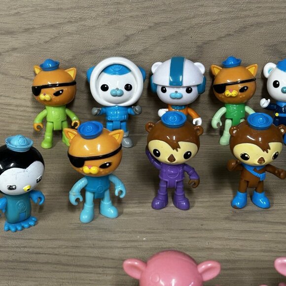 16 Octonauts Figures Tweak Kwazii Shellington Tunic Barnacles Peso Inkling Lot - Picture 5 of 8
